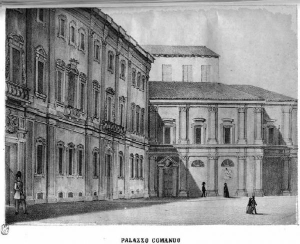 Milano. Palazzo Cusani