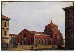 Milano. Chiesa di S. Maria delle Grazie