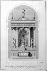 Broni. Altare di San Contardo nella Chiesa Arcipreturale