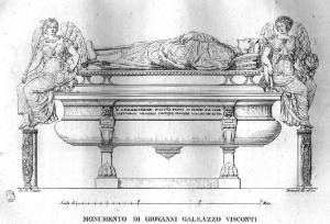 Pavia. Tomba di Giovanni Galeazzo Visconti nella Certosa