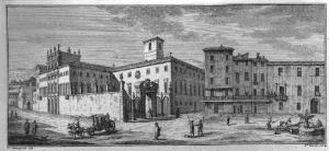 Brescia. Piazza del Palazzo Vescovile