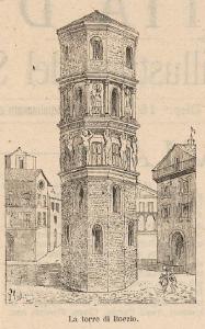 Pavia. Ex Torre di Boezio