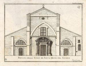 Milano. Chiesa di Santa Maria del Carmine