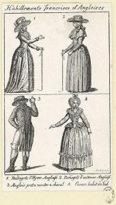 Abbigliamento francese e inglese