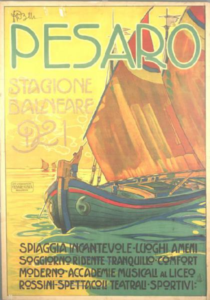 Pesaro. Stagione balneare 1921