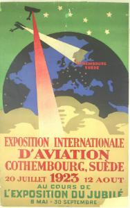 Exposition internationale d'aviation. Gothembourg. Suède. 1923