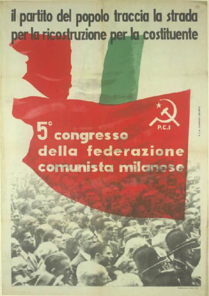 5° Congresso della Federazione Comunista milanese