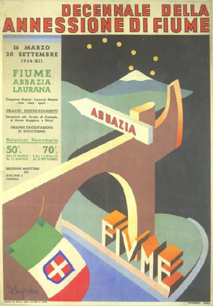 Decennale dell'annessione di Fiume, 1934