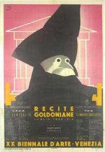 Recite Goldoniane. 20° Biennale d'Arte di Venezia, 1936