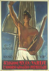 8° Legione M.V.S.N. Varese 1° Concorso ginnastico premilitare, 1929