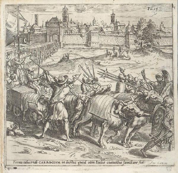 Il Carroccio di Cremona portato in battaglia
