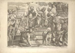Martirio di Santa Giustina di Padova (foglio inferiore)