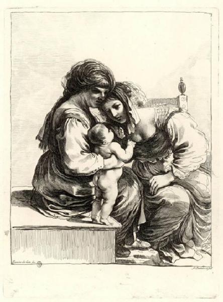 Sant'Anna, la Vergine e Gesù Bambino