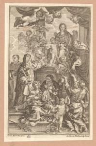 Madonna in trono con santi