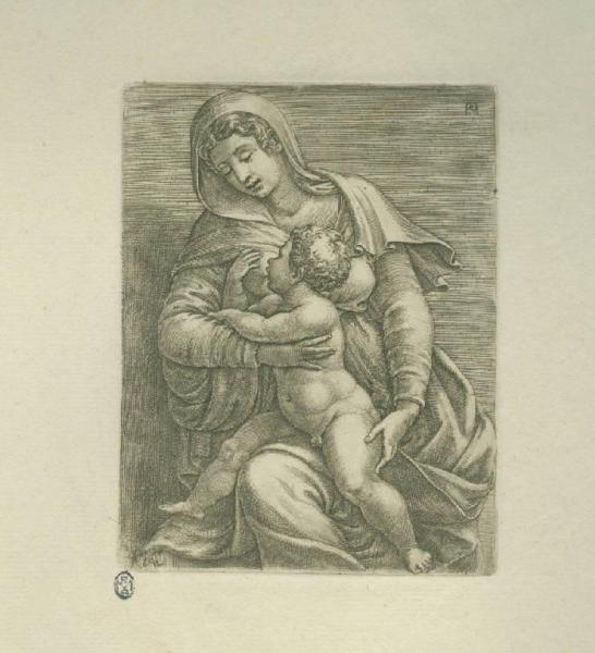 La Vergine che allatta il Bambino