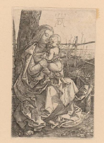 Madonna con Bambino presso un albero