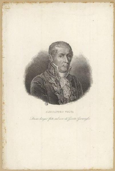 Ritratto di Alessandro Volta