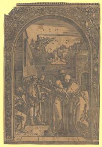 San Gioacchino e Sant'Anna si incontrano alla porta d'oro