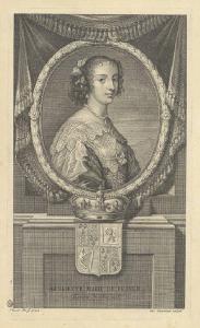 Ritratto di Enrichetta Maria di Francia, moglie di Carlo I