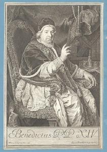 Ritratto di Papa Benedetto XIV
