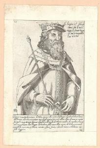 Ritratto di Clotario III re di Francia