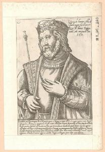 Ritratto di Ludovico Pio re di Francia