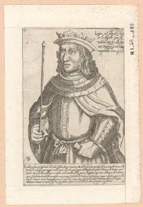 Ritratto di Ludovico IV re di Francia