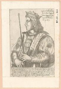 Ritratto di Ludovico V re di Francia