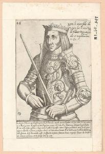 Ritratto di Luigi VII il Giovane re di Francia