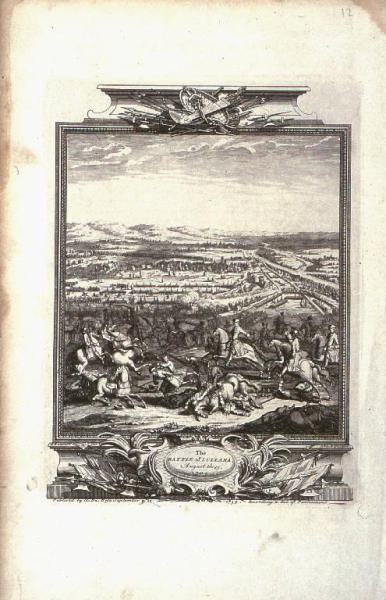 The / BATTLE / of / LUZZARA, / August the. 15. / 1702.