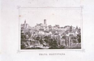 Mantova città nobilissima figurata in 24 vedute litografiche