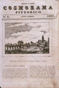 Veduta del ponte S. Giorgio e Castel Vecchio a Mantova