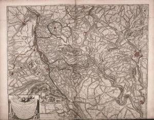 Carte Topographique de la plus / Grande partie du Duché de Mantouë levee sur les lieux / Par Ordre du Duc de Mantouë, [...]