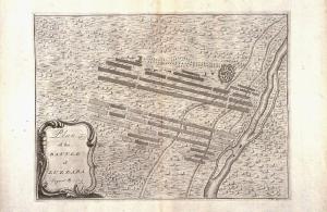 Plan / of the / BATTLE / of / LUZZARA / August 15. 1702.