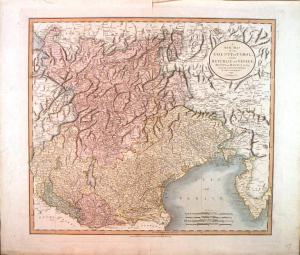 A NEW MAP / OF THE / COUNTY OF TYROL, / AND THE / REPUBLIC OF VENICE; / DUCHY OF MANTUA &c. &c.