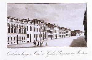 Contrada Larga e Casa di Giulio Romano in Mantova
