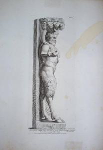 Statua di Satiro Dio silvestre del Gentilesimo