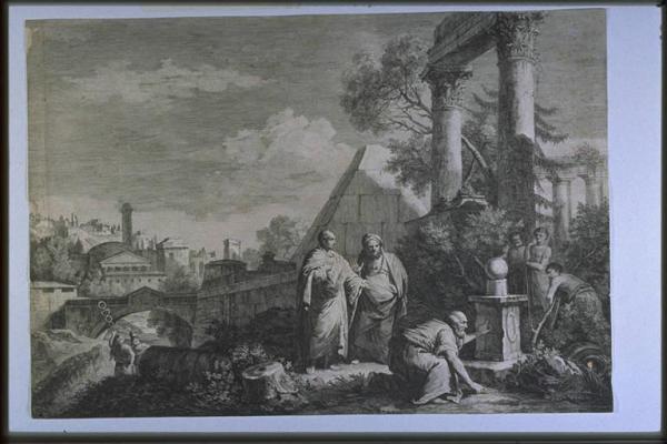 Cicerone scopre la tomba di Archimede