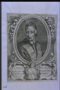 CLEMENS. XII. P.M./CORTINUS FLORENTINUS/CREATUS DIE XII JULIJ 1730.