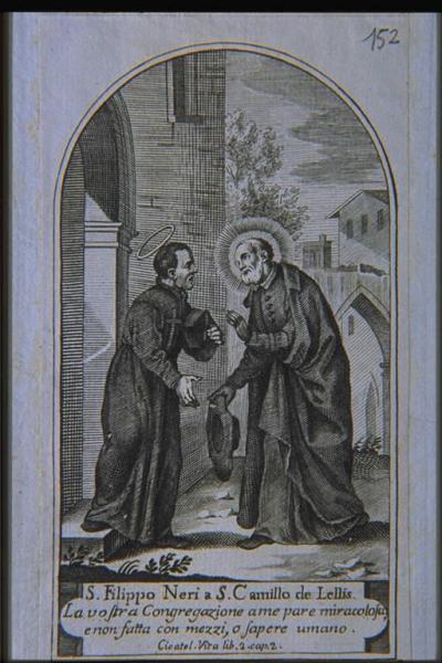 San Filippo Neri incontra San Camillo de Lellis