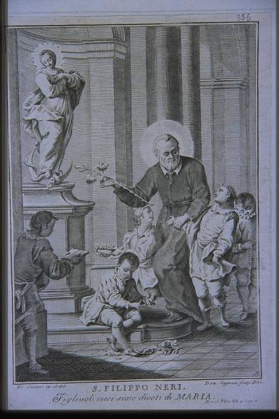 San Filippo Neri e i fanciulli