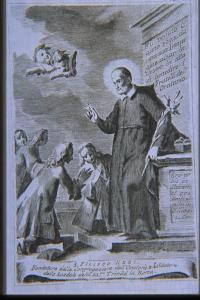 San Filippo Neri con devoti
