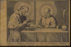 San Filippo Neri incontra san Carlo Borromeo