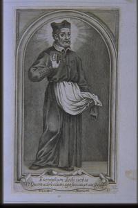 San Filippo Neri mostra la veste bianca