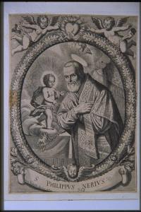 San Filippo Neri al cospetto di gesù Bambino