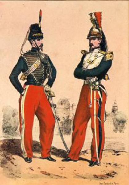 Figurini militari dell'esercito francese nel 1859