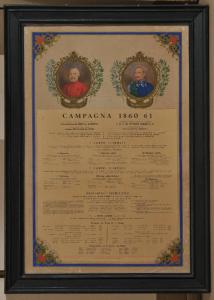 Campagna del 1860-61. Tenente Generale Fanti Cav. Manfredo. S.M. il Re Vittorio Emanuele II
