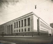 Fotografia di Alberto Modiano: Milano - Palazzo di Giustizia, post 1940; Archivi dell'Immagine - Regione Lombardia