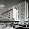 Luigi Moretti, Milano - casa albergo in via Corridoni, edificio a cantiere concluso