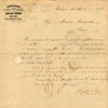 Comunicazione a firma di Carlo Erba del 1874 su carta intestata “Laboratorio Chimico Farmaceutico di Carlo Erba”. Archivio storico Carlo Erba